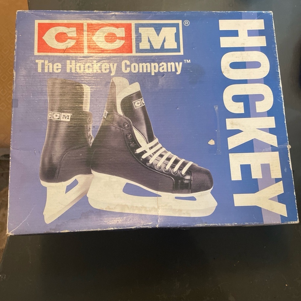CCM Blue and Black Hockey Skates size 7